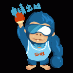拉姆猩表情系列-乒乓篇